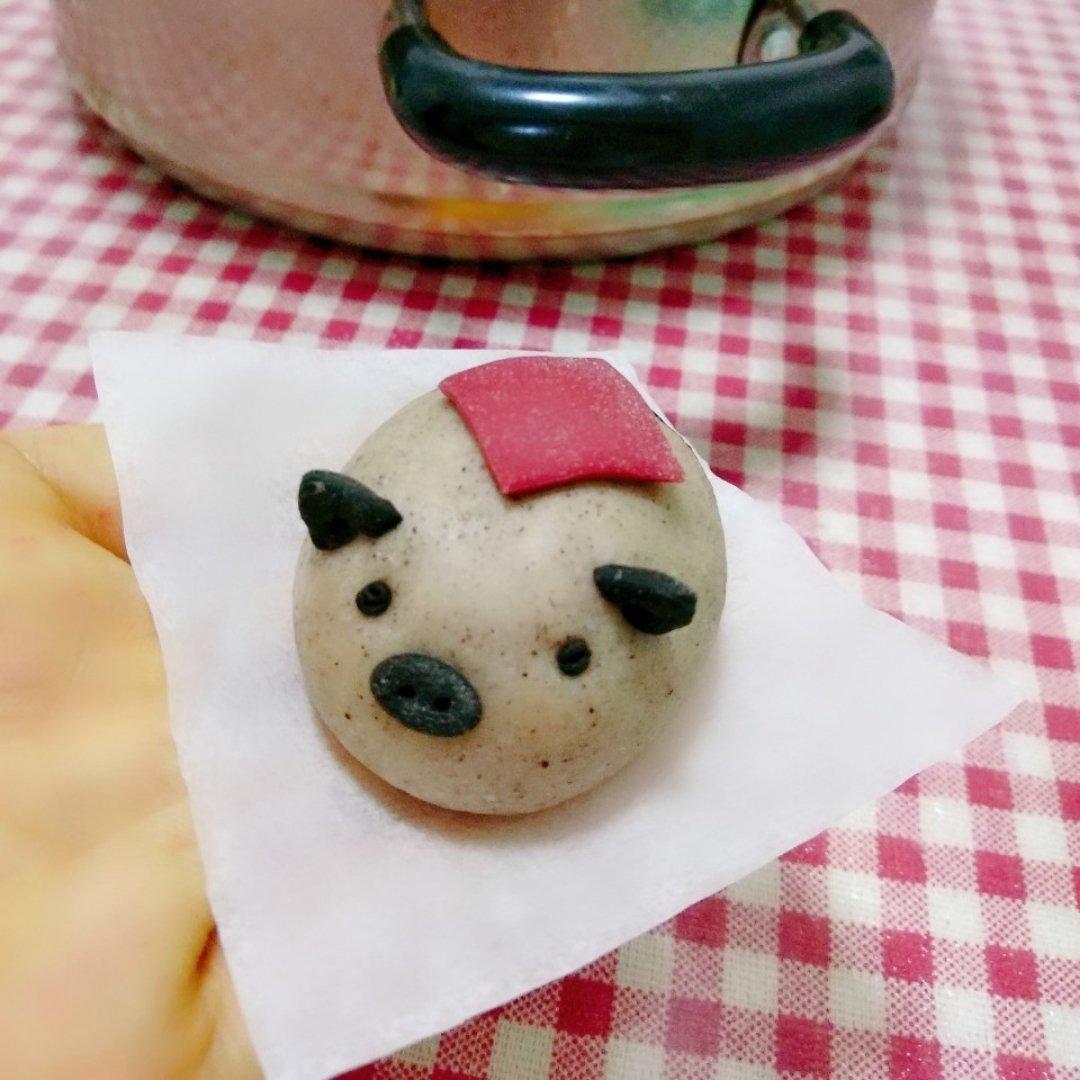 做一个萌萌小猪馒头