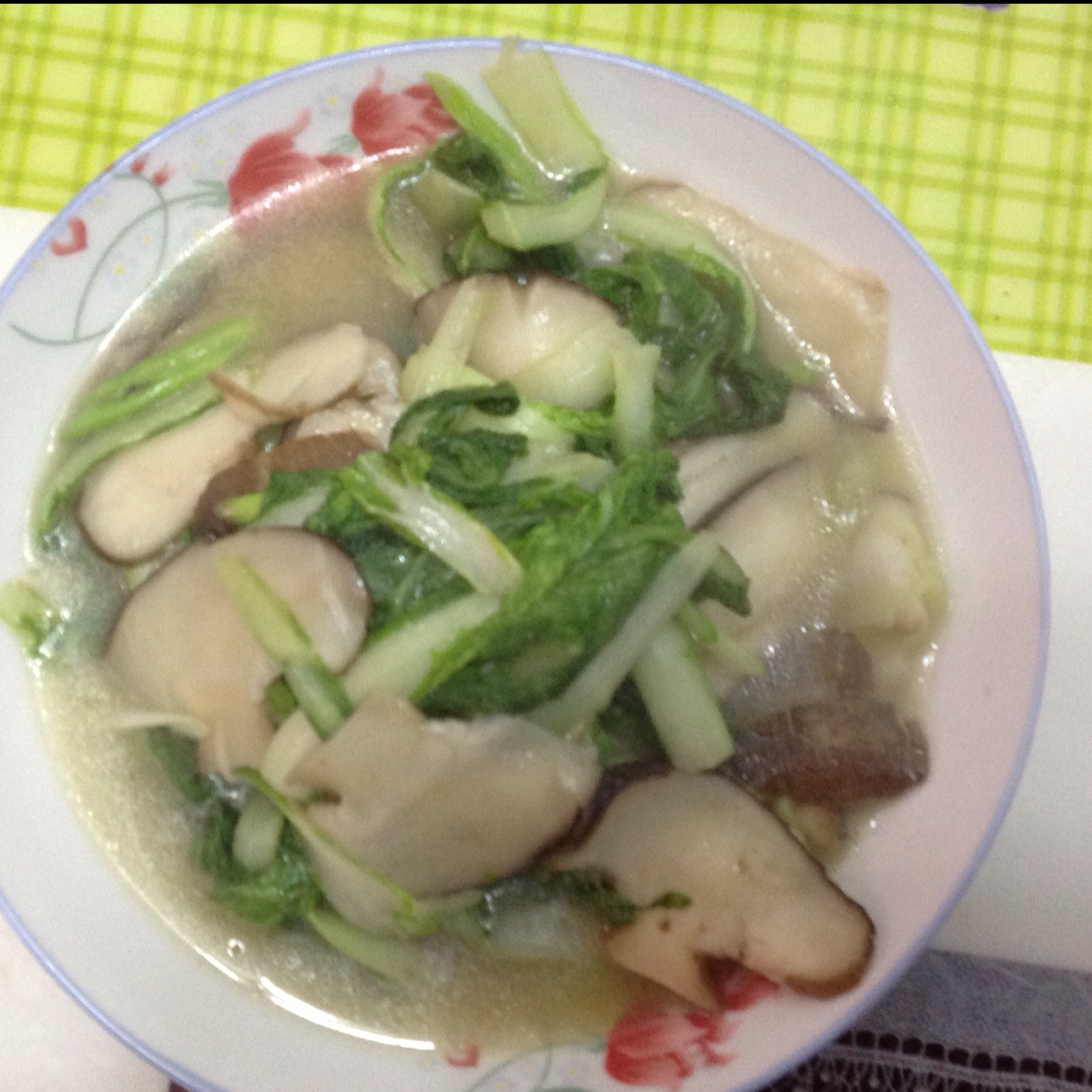 香菇青菜