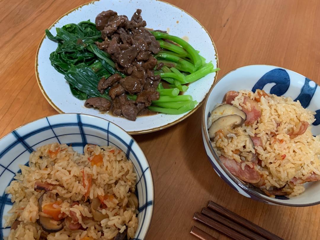 蚝油牛肉盖饭