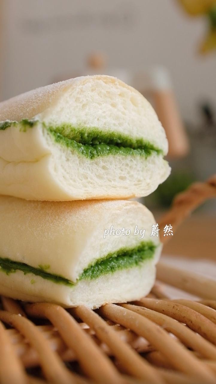 抹茶牛奶棒的做法