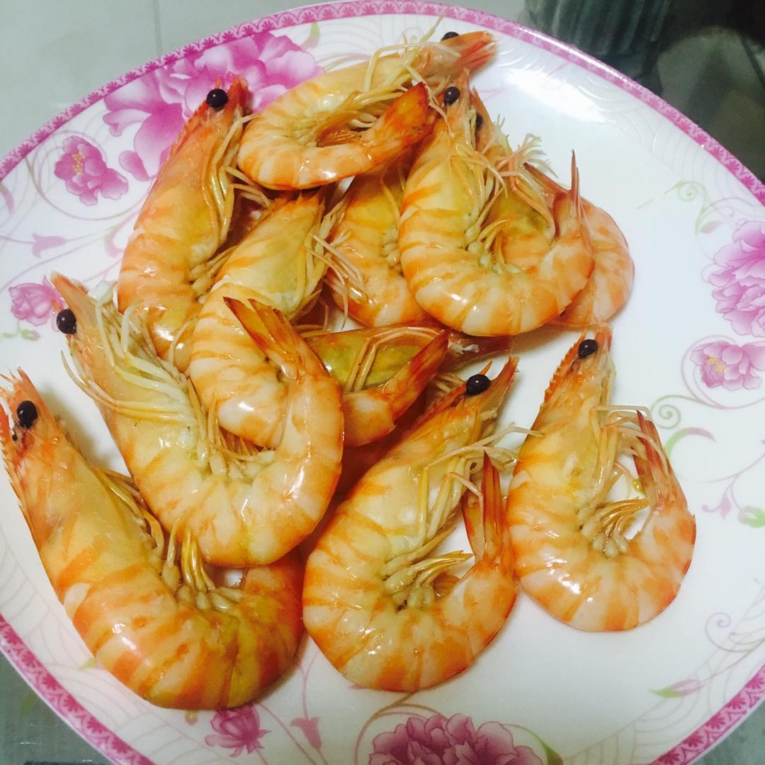 白灼基围虾