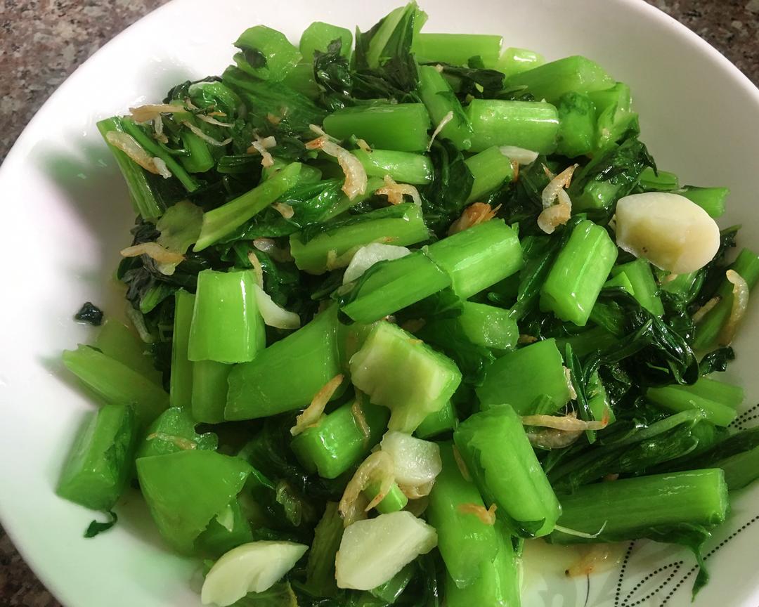春菜炒虾皮