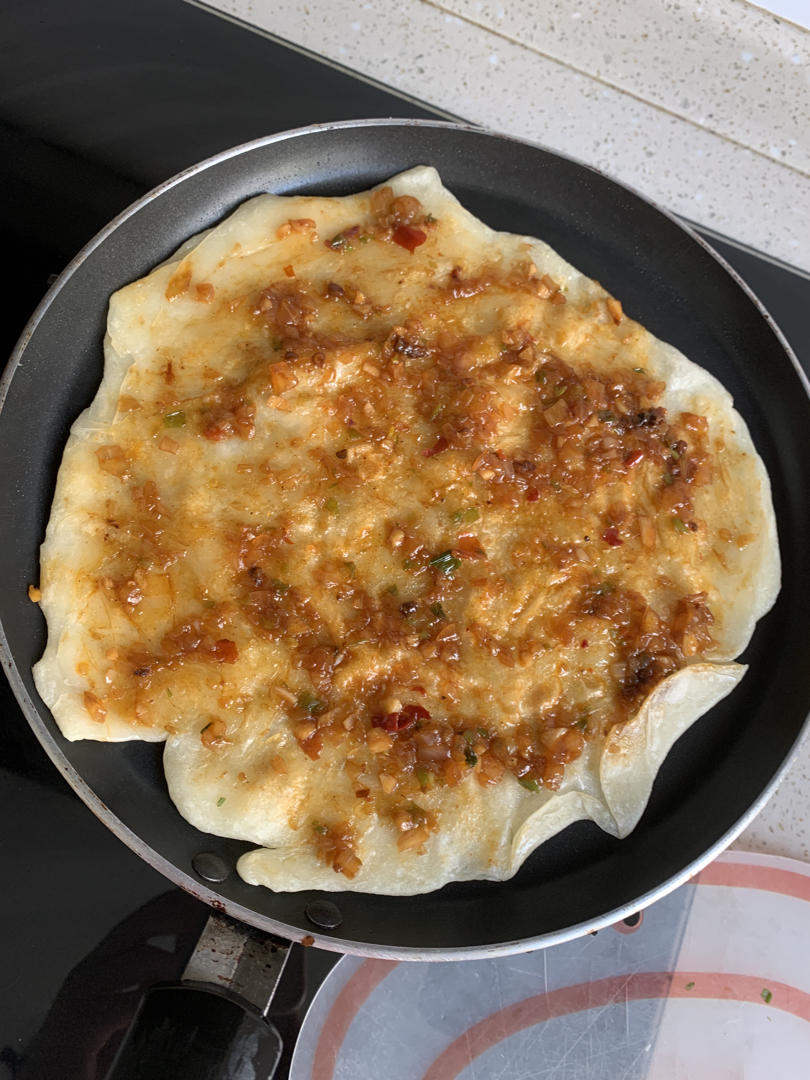 酥的掉渣的酱香饼，老公说都可以开店啦