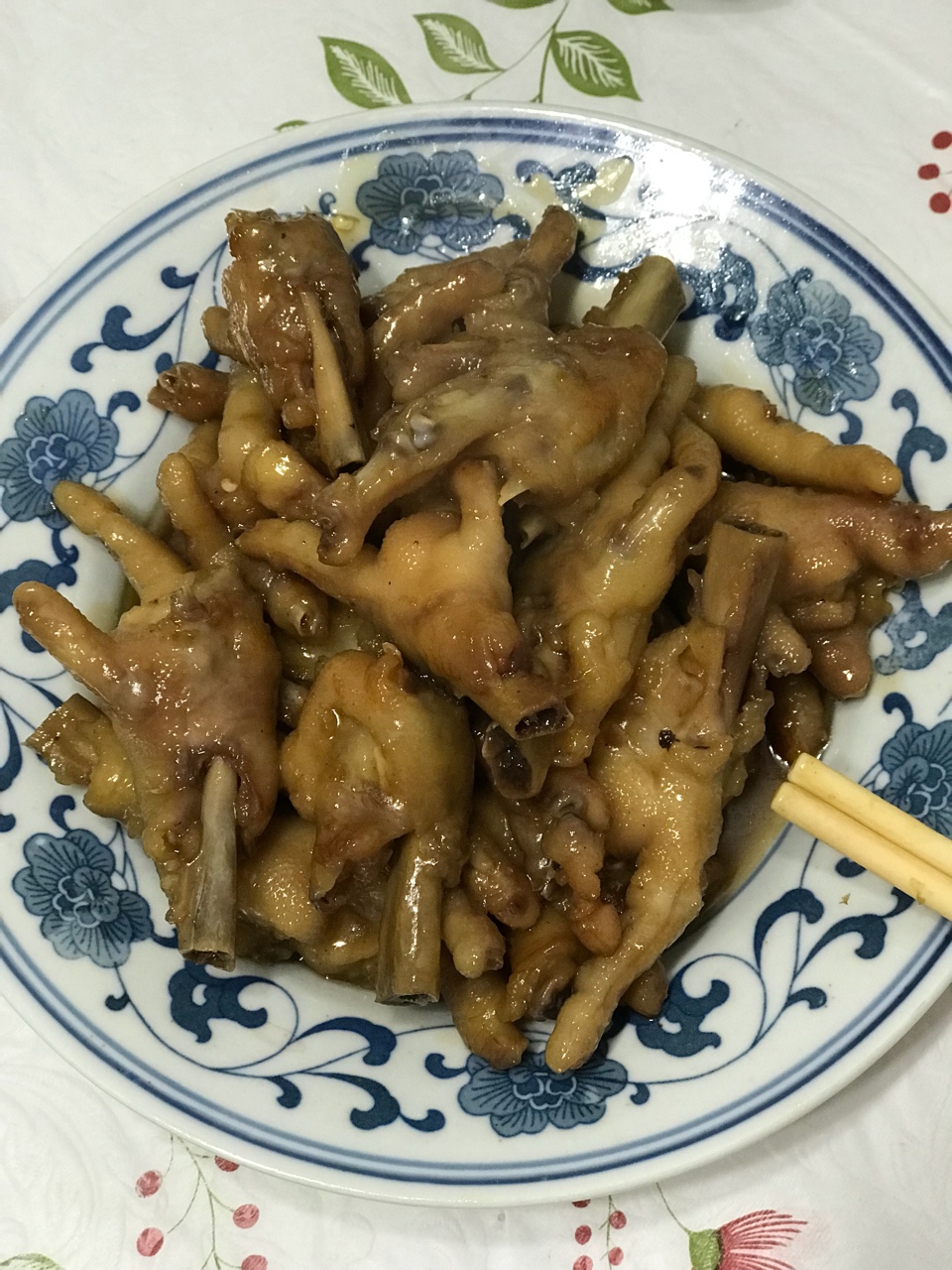 香辣烧鸡爪