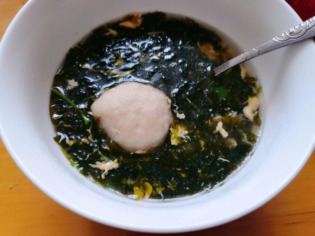 紫菜鱼丸汤