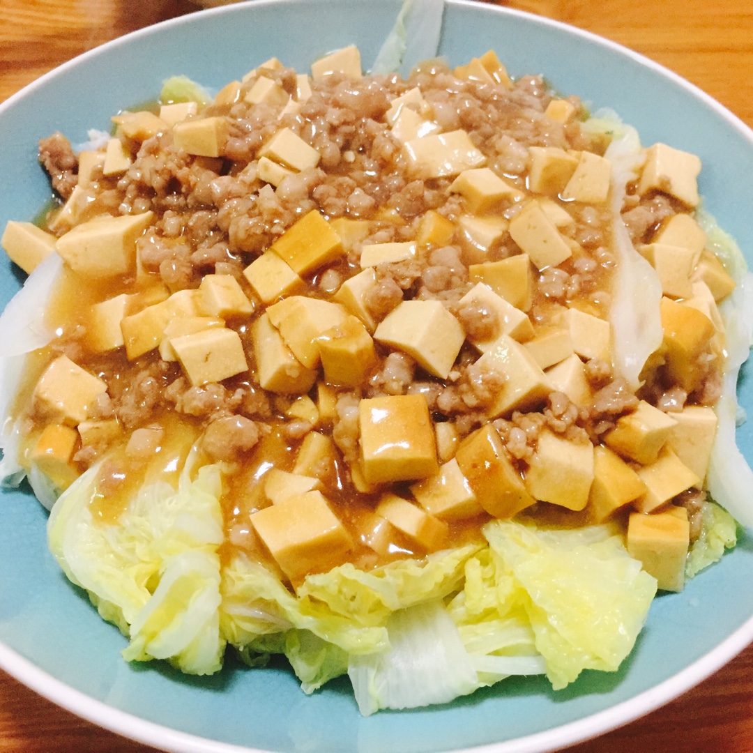 肉末蚝汁娃娃菜