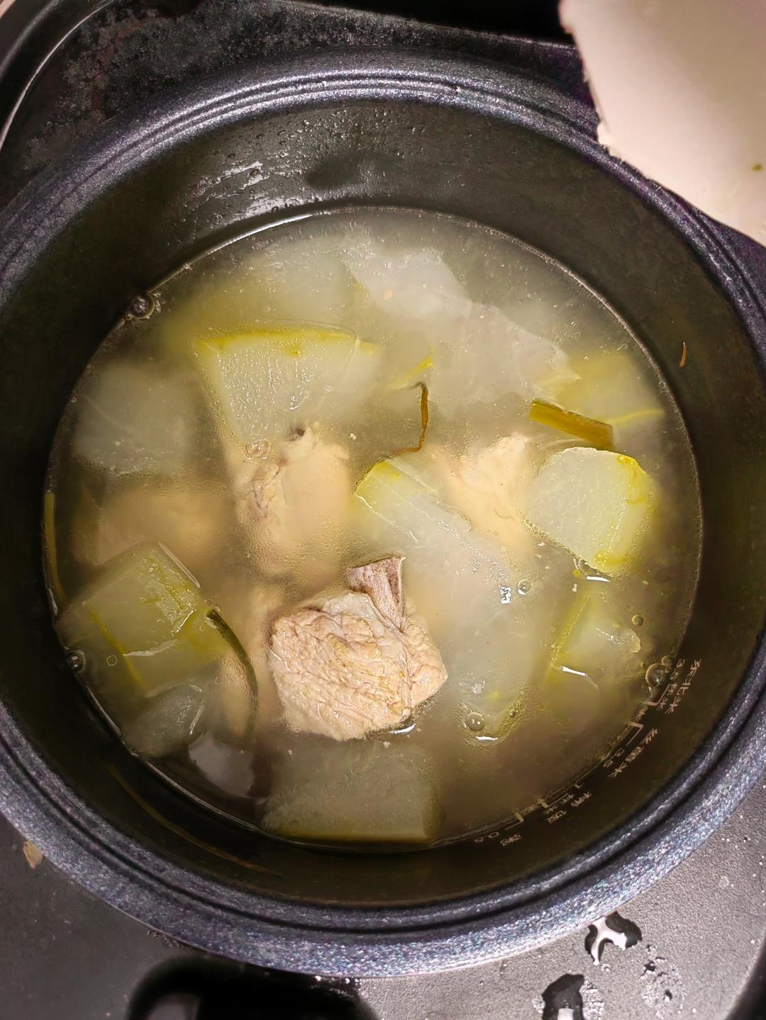 超超超简单的冬瓜排骨汤（电饭煲）