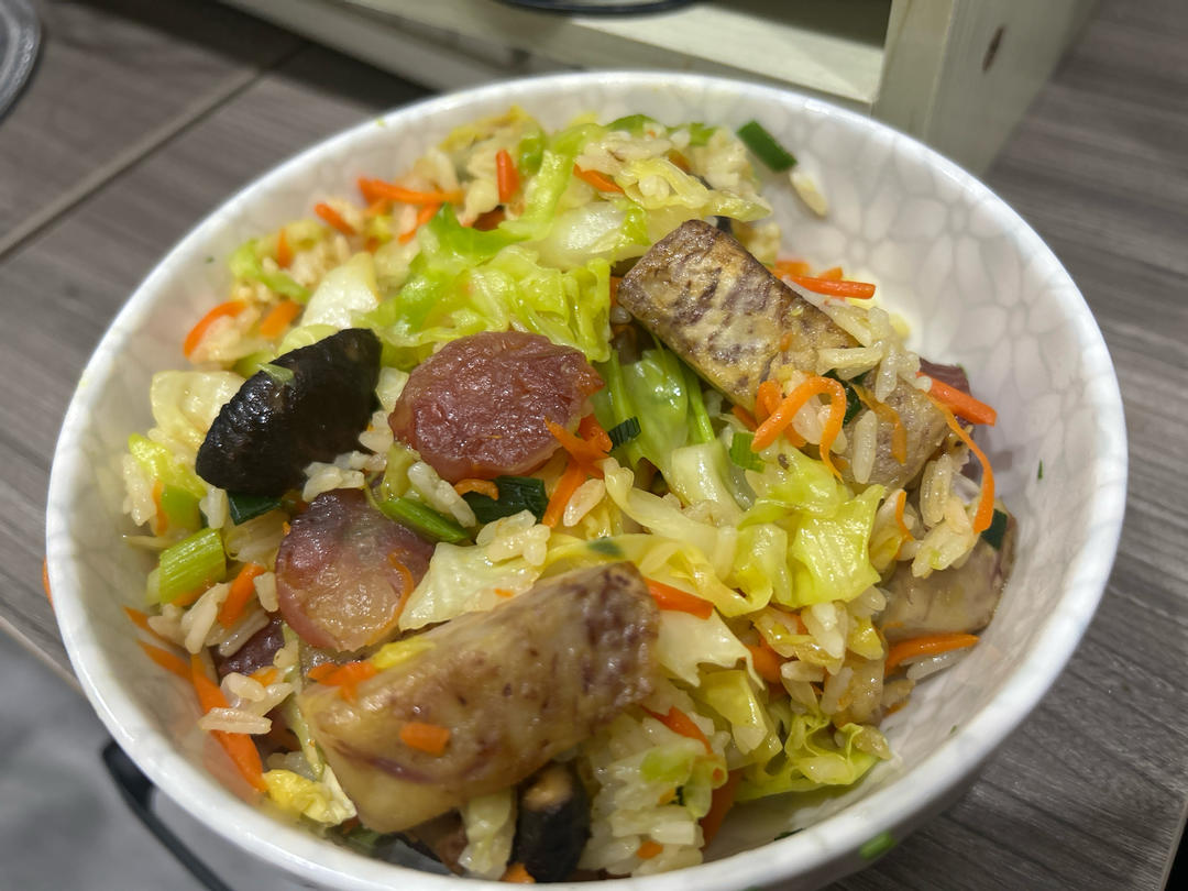 潮汕炒柯饭