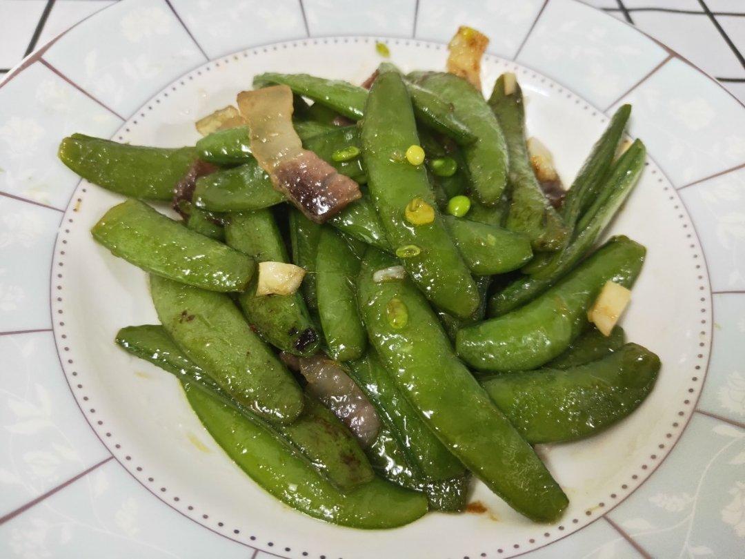 甜豆炒肉片