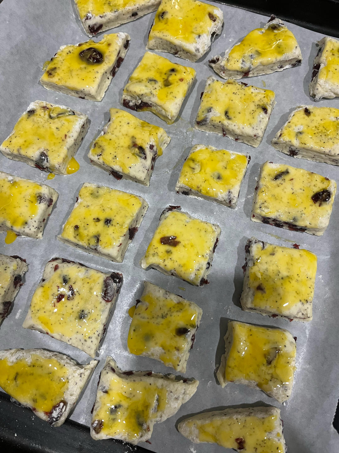 消耗淡奶油的司康