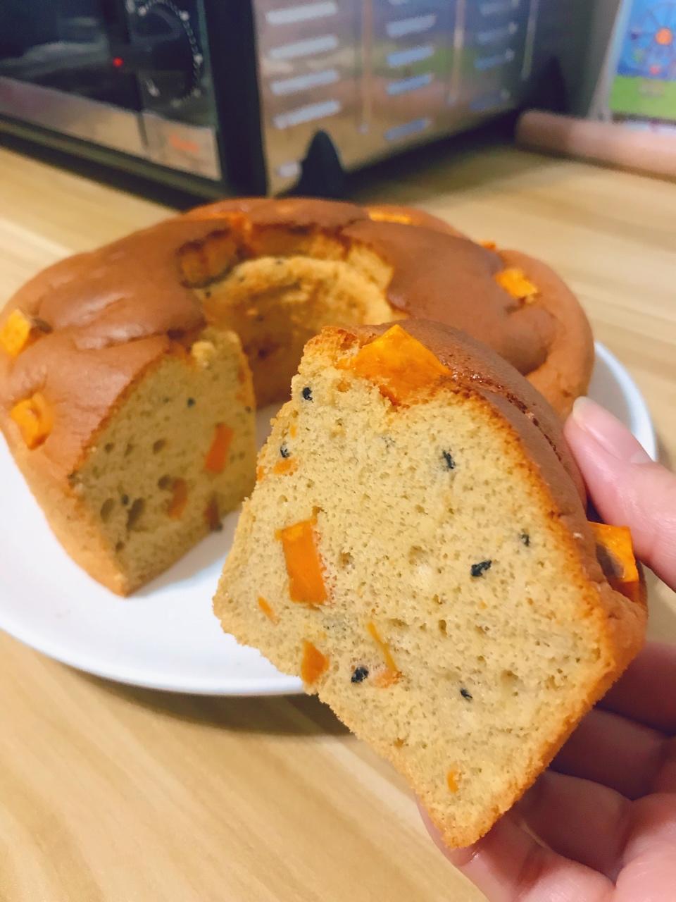 黑糖番薯戚风蛋糕