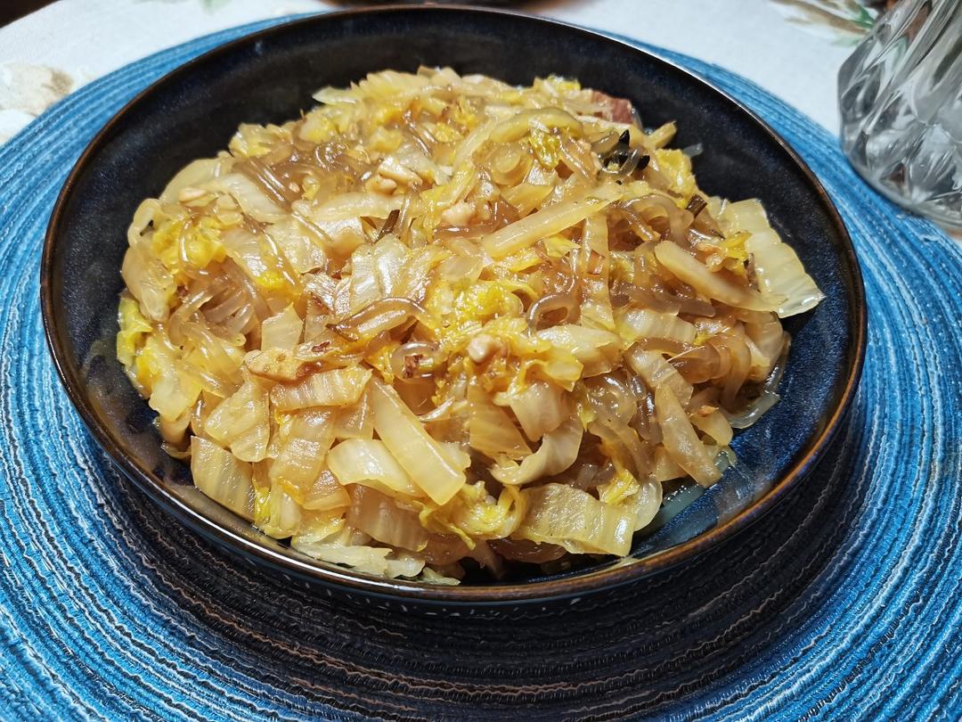 酸菜炒粉条