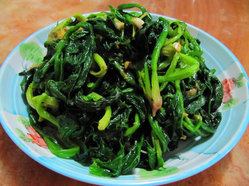 凉拌菠菜