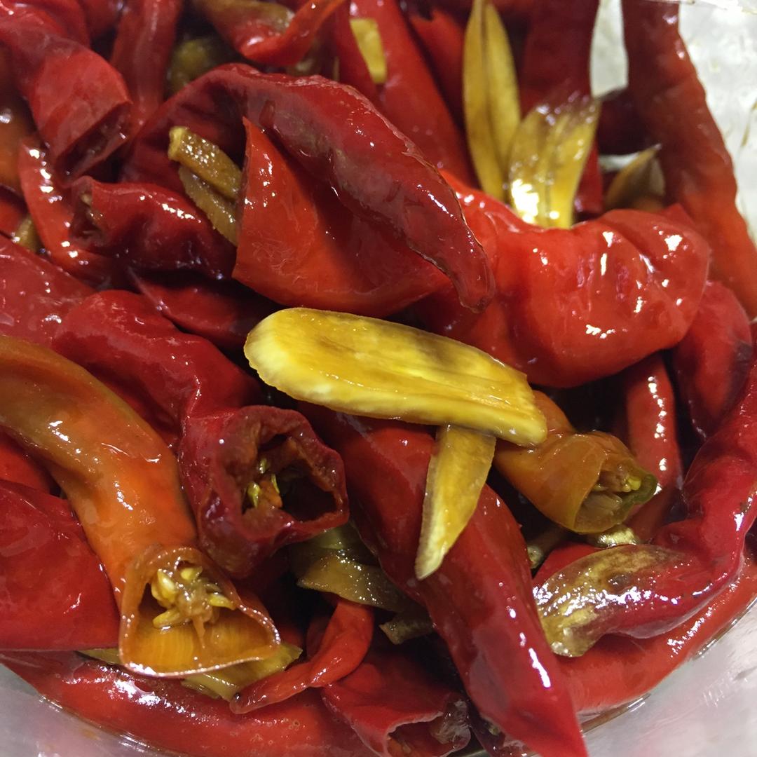腌辣椒