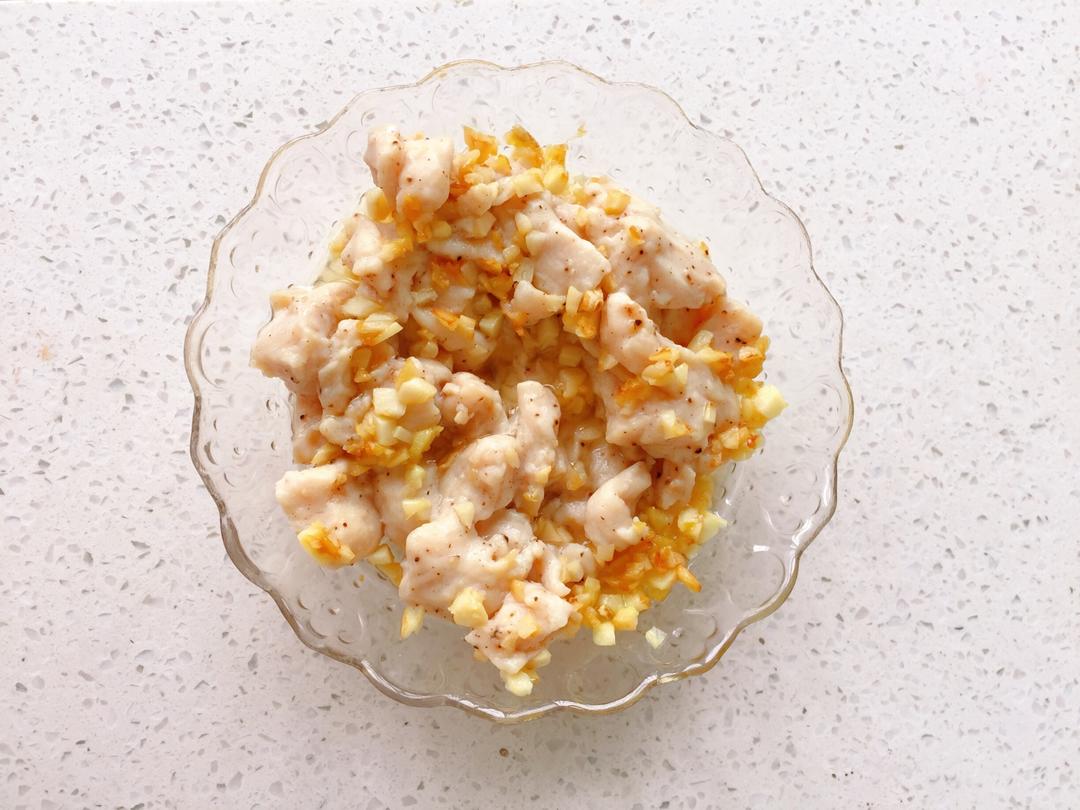 蒜蓉蒸鸡胸（鸡腿）