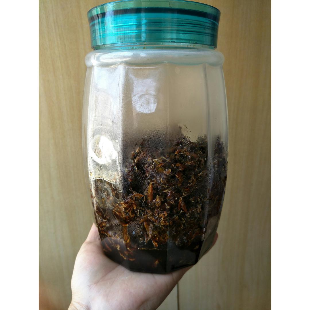 青柠红糖槐花酱