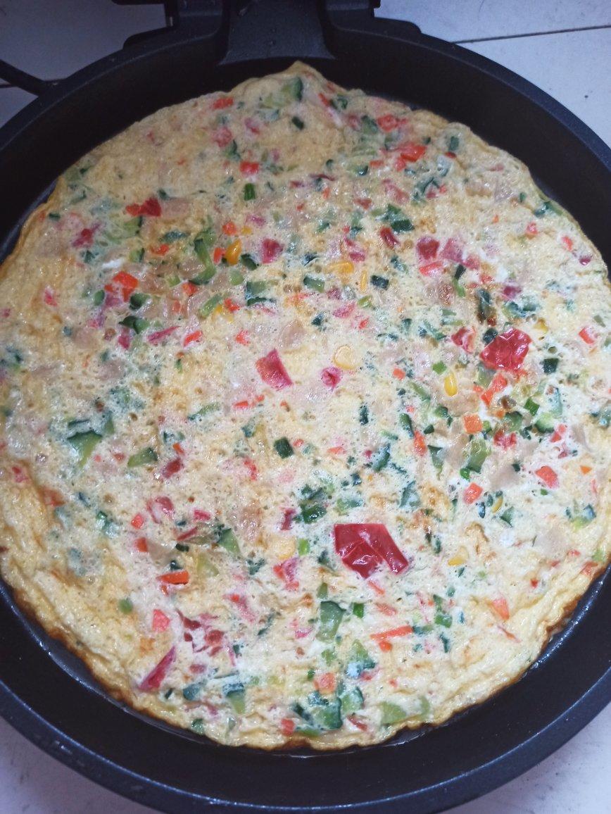 适合全家早餐的营养蔬菜鸡蛋饼