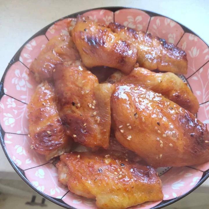 蜜汁烤鸡翅（烤箱版奥尔良烤翅）【诱食】