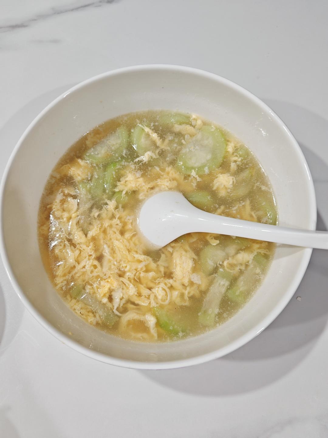 丝瓜蛋汤