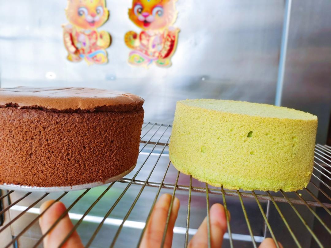 四寸斑斓戚风蛋糕                      不塌不缩腰|超级松软好吃❗️