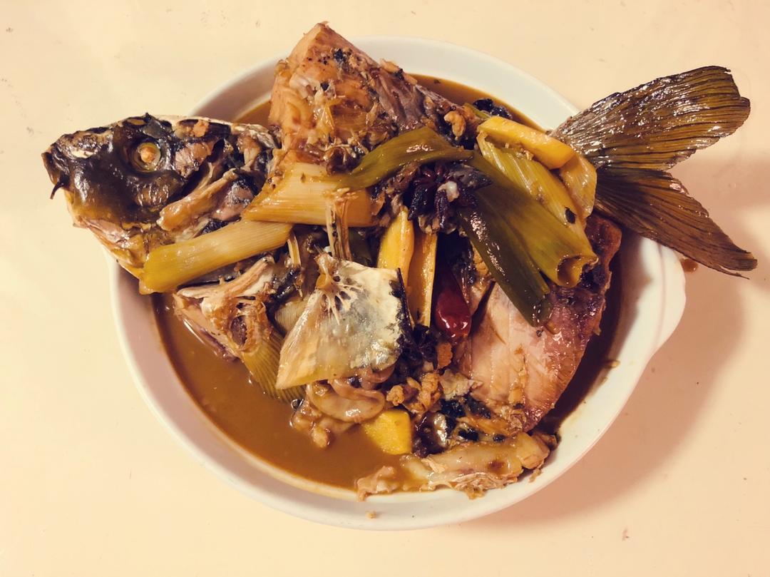 红烧鲤鱼炖豆腐