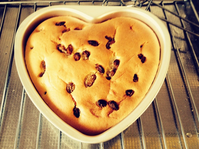 戚风蛋糕 8寸心型模