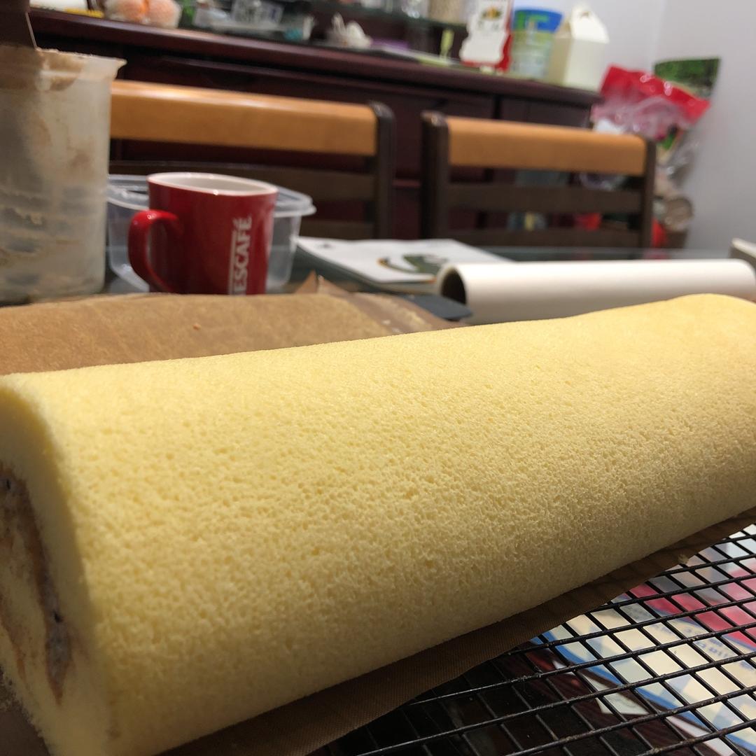 原味蛋糕卷(后蛋法)