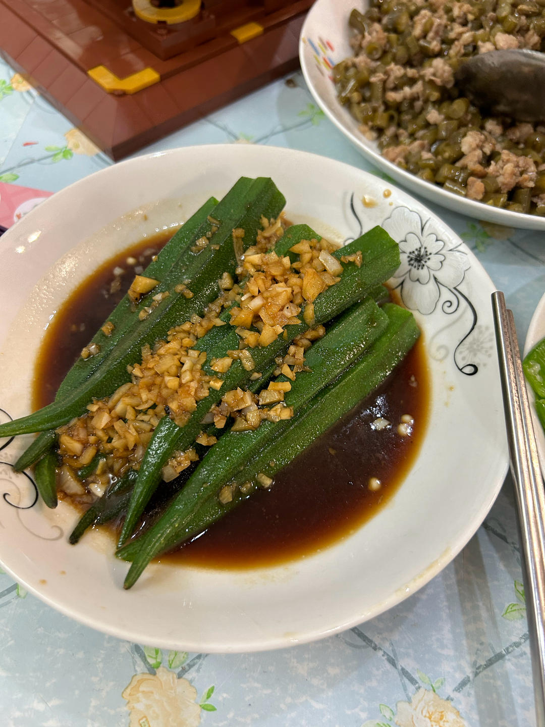 蒜蓉秋葵