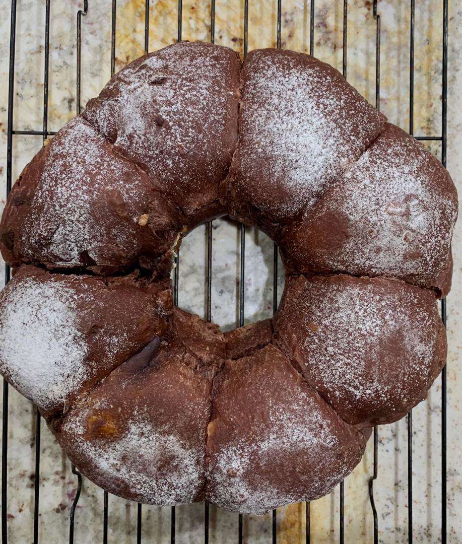 双味巧克力面包