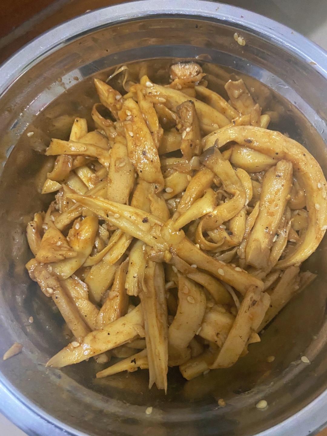 会上瘾的手撕杏鲍菇