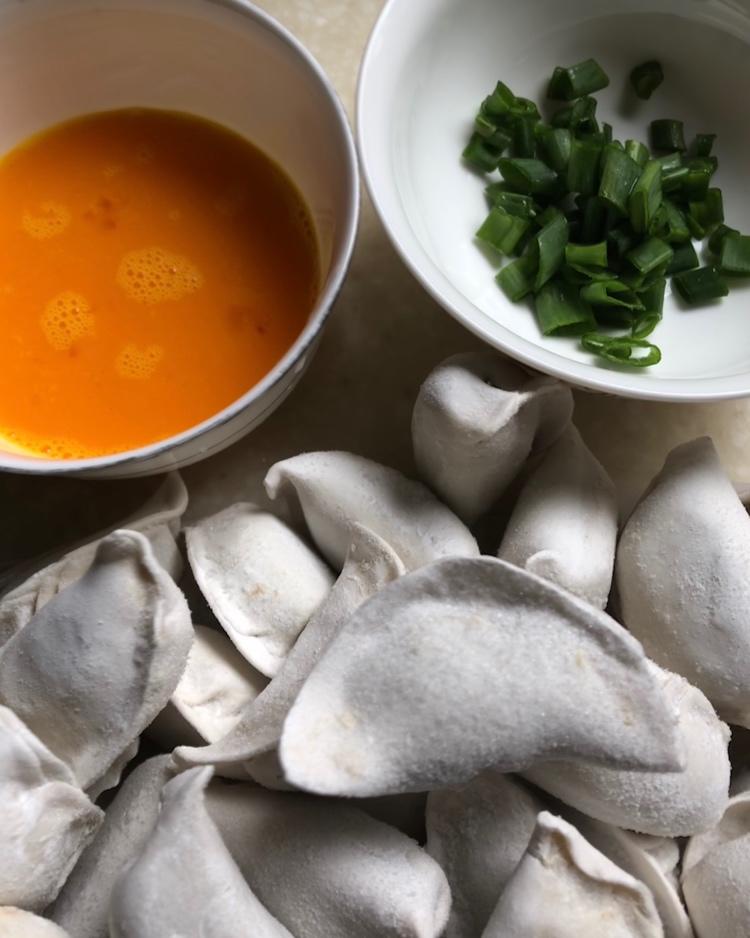 鸡蛋煎饺（零失败）