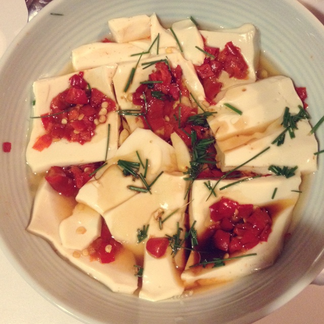 剁椒豉油蒸豆腐