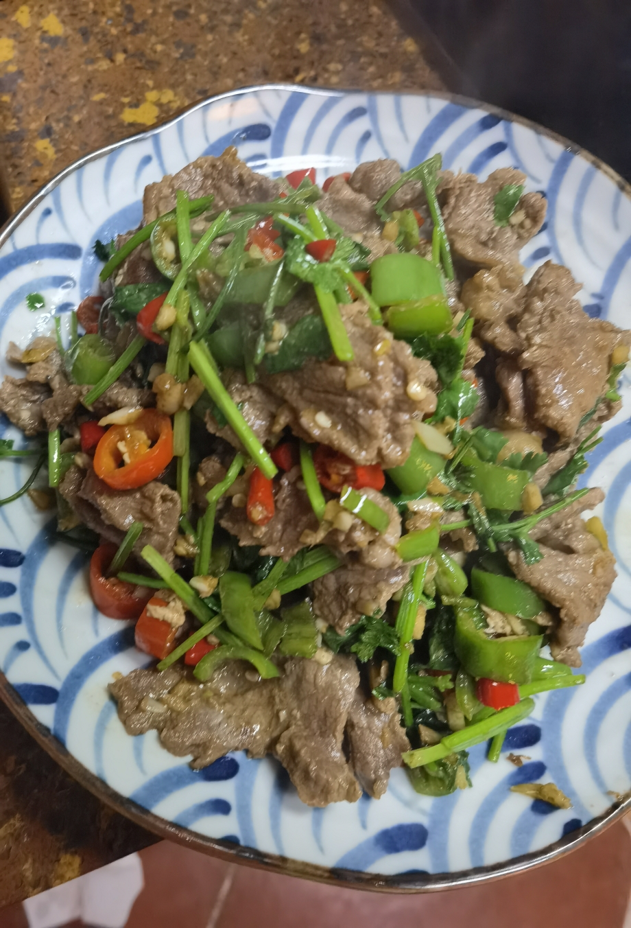 小炒黄黄黄黄黄牛肉的做法 步骤10