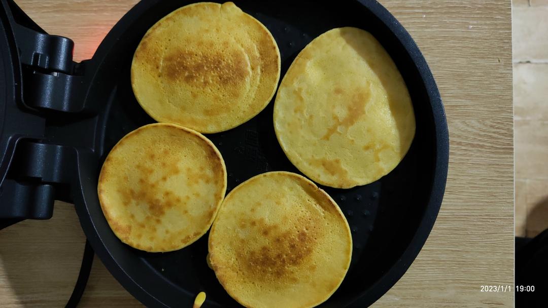 奶香玉米饼