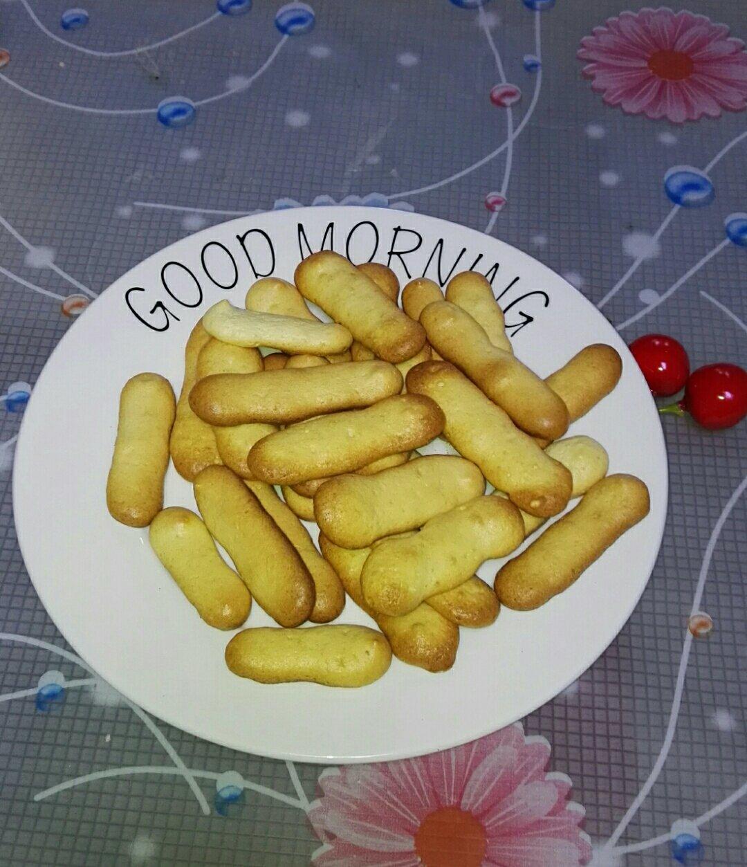 宝宝辅食系列之芝麻手指小饼干