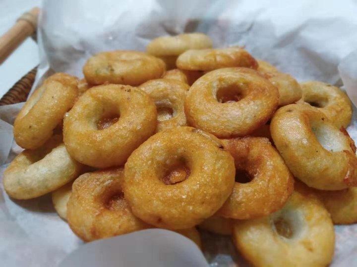 油炸米浆葱油饼