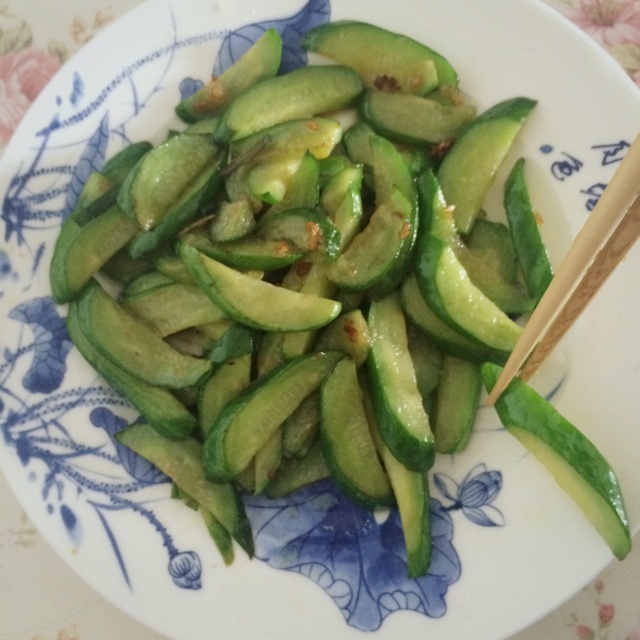 清炒黄瓜