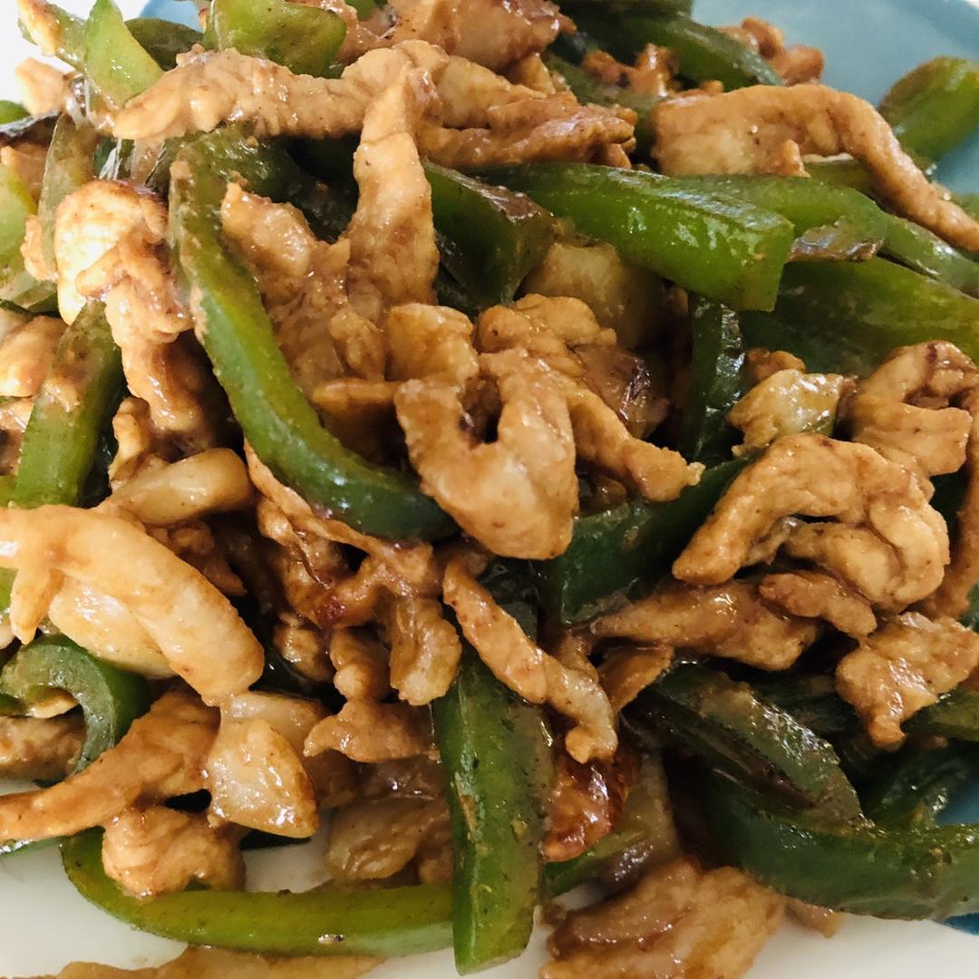 厨师长教你：“青椒肉丝”的正宗做法，色香味俱全
