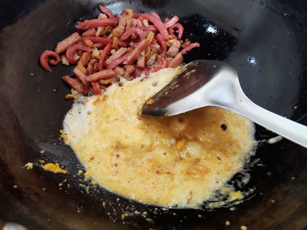 大煮干丝（咸蛋黄篇）的做法 步骤5