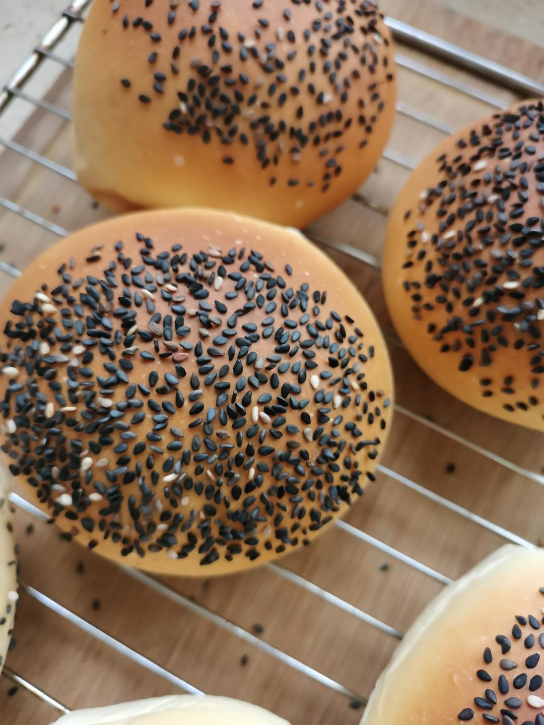 基础牛奶小餐包/汉堡胚/吐司（一次发酵，极简原料）