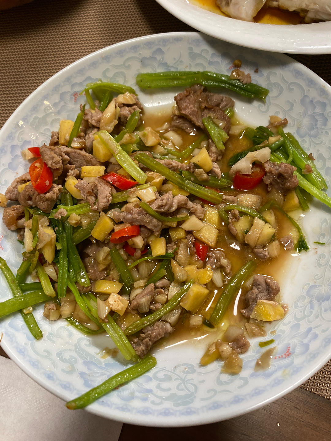 小炒黄牛肉