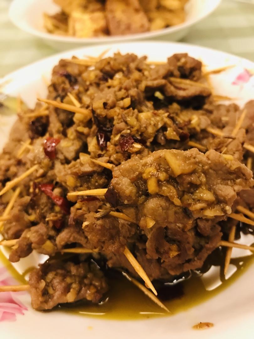 牙签牛肉 道地湖南味