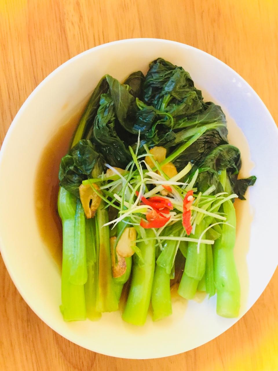 白灼菜心