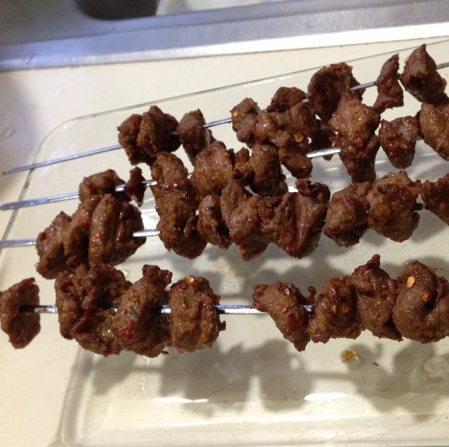 烤羊肉串