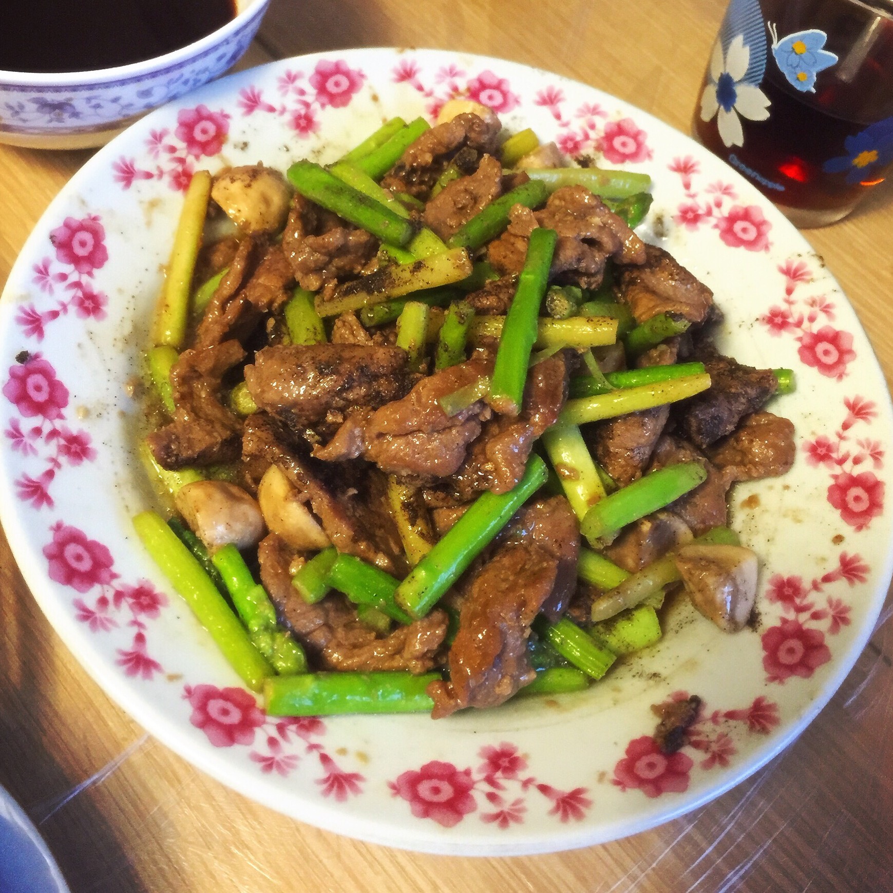 蒜香牛肉荷兰豆 Mongolian Beef