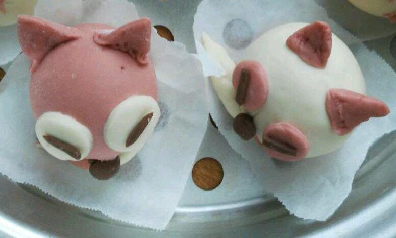 迷你系列——可爱睡狐狸卡通奶香小馒头