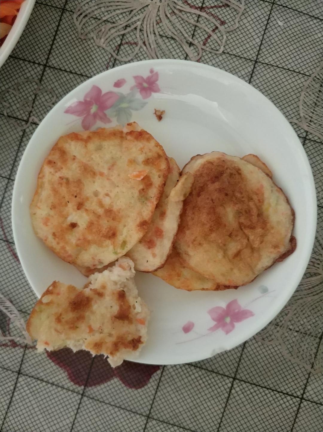 香煎虾饼