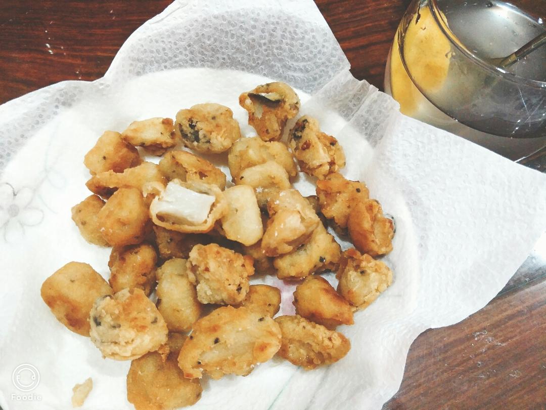 炸杏鲍菇（简直不要太好吃，比鸡米花还好吃）详细版