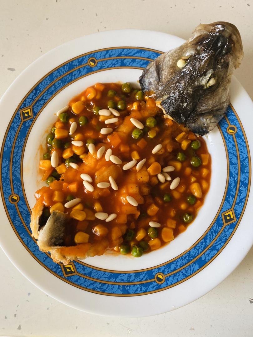 年菜必学【松鼠桂鱼】，给你多动图食谱，不信你学不会！（孔瑶原创食谱）