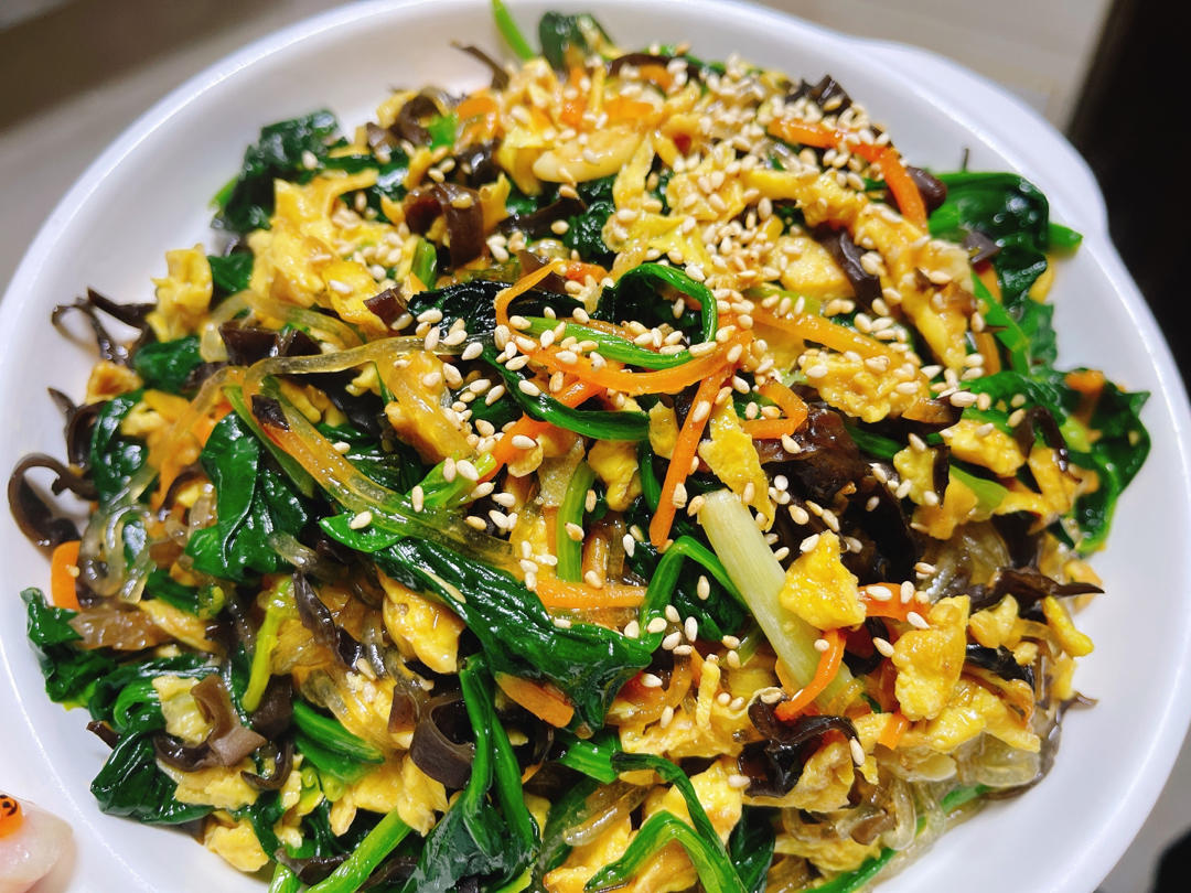 堂妈小厨——简易韩式炒杂菜